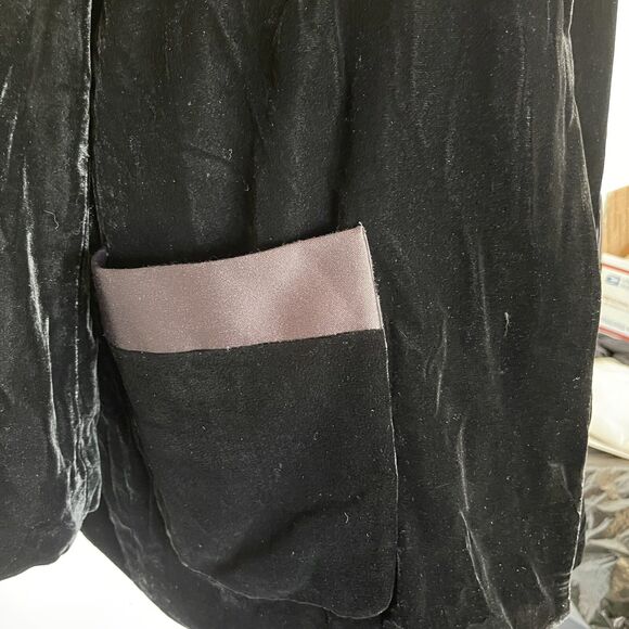 Antonio Melani Sz 14 Womens Jacket Blazer Velvet Steampunk Victorian Fall Autumn - Picture 7 of 14